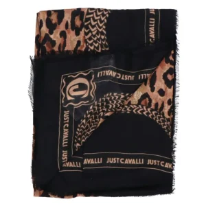 Just Cavalli Donna Foulard-PASHMINA JC PRINT SEASONAL Multicolore