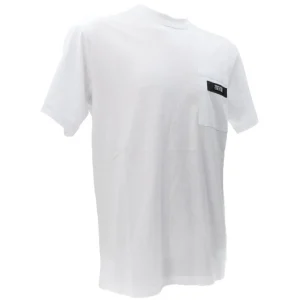 Versace Uomo T-Shirt-PATCH LOGO T-SHIRT Bianco