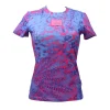 Versace Donna T-Shirt-PIECE JERSEY STR PRINT ANIMALIER Multicolore
