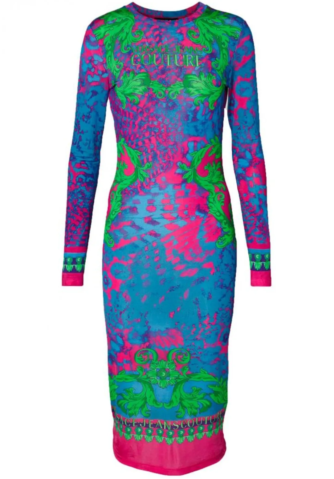 placed_dress_organzino_pa_0.webp Versace Donna Vestiti-PLACED DRESS ORGANZINO PANNEL ANIMALIER Multicolore