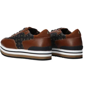 Pollini Donna Sneakers-Platform heritage Marrone