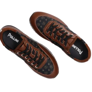 Pollini Donna Sneakers-Platform heritage Marrone