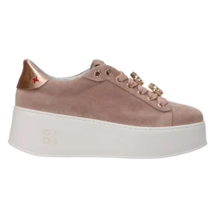 Gio Più Donna Sneakers-Platform jewels rosa Rosa suede