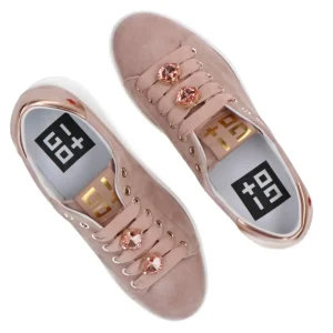 Gio Più Donna Sneakers-Platform jewels rosa Rosa suede