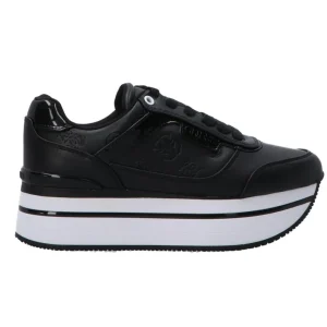 Guess Donna Sneakers-Platform leather FL5HNSPEL12 Nero