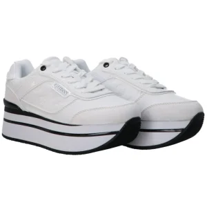 Guess Donna Sneakers-Platform leather FL5HNSPEL12 Bianco