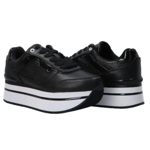 Guess Donna Sneakers-Platform leather FL5HNSPEL12 Nero