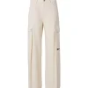Karl Lagerfeld Donna Pantaloni-PLEATED CARGO PANT 245J1002 Beige