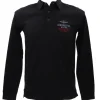Aereonautica Militare Abbigliamento Polo-POLO M.L. PO1719J565 Nero