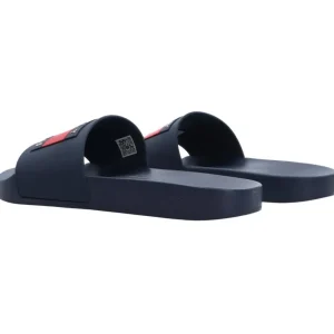Tommy Hilfiger Uomo Scarpe Mare-Pool slide ess Blu