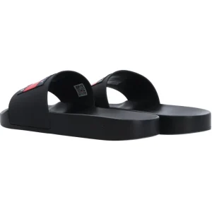 Tommy Hilfiger Uomo Scarpe Mare-Pool slide ess Nero