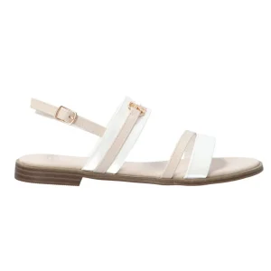Patrizia Pepe Girl Donna Sandali-PPJ291 Ecopelle f.do gomma Beige