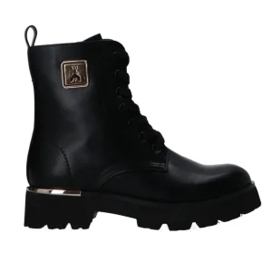 Patrizia Pepe Girl Donna Anfibi-PPJ894 Polacco ecovitello Nero