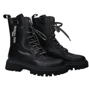 Patrizia Pepe Girl Donna Stivaletti E Stivali-PPJ732 Vitello natural Nero