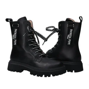 Patrizia Pepe Girl Donna Stivaletti E Stivali-PPJ732 Vitello natural Nero