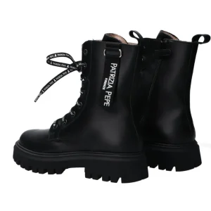 Patrizia Pepe Girl Donna Stivaletti E Stivali-PPJ732 Vitello natural Nero