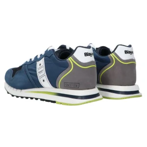 Blauer USA Uomo Sneakers-Quartz04 pe23 Azzurro