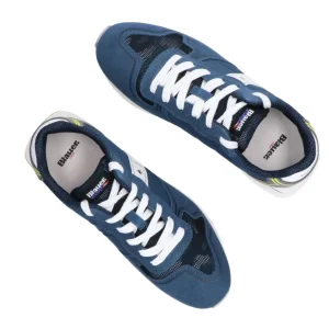 Blauer USA Uomo Sneakers-Quartz04 pe23 Azzurro