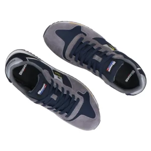 Blauer USA Uomo Sneakers-QUEENS01 MES Blu