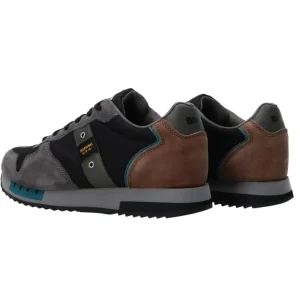 Blauer USA Uomo Sneakers-QUEENS01 MES Grigio