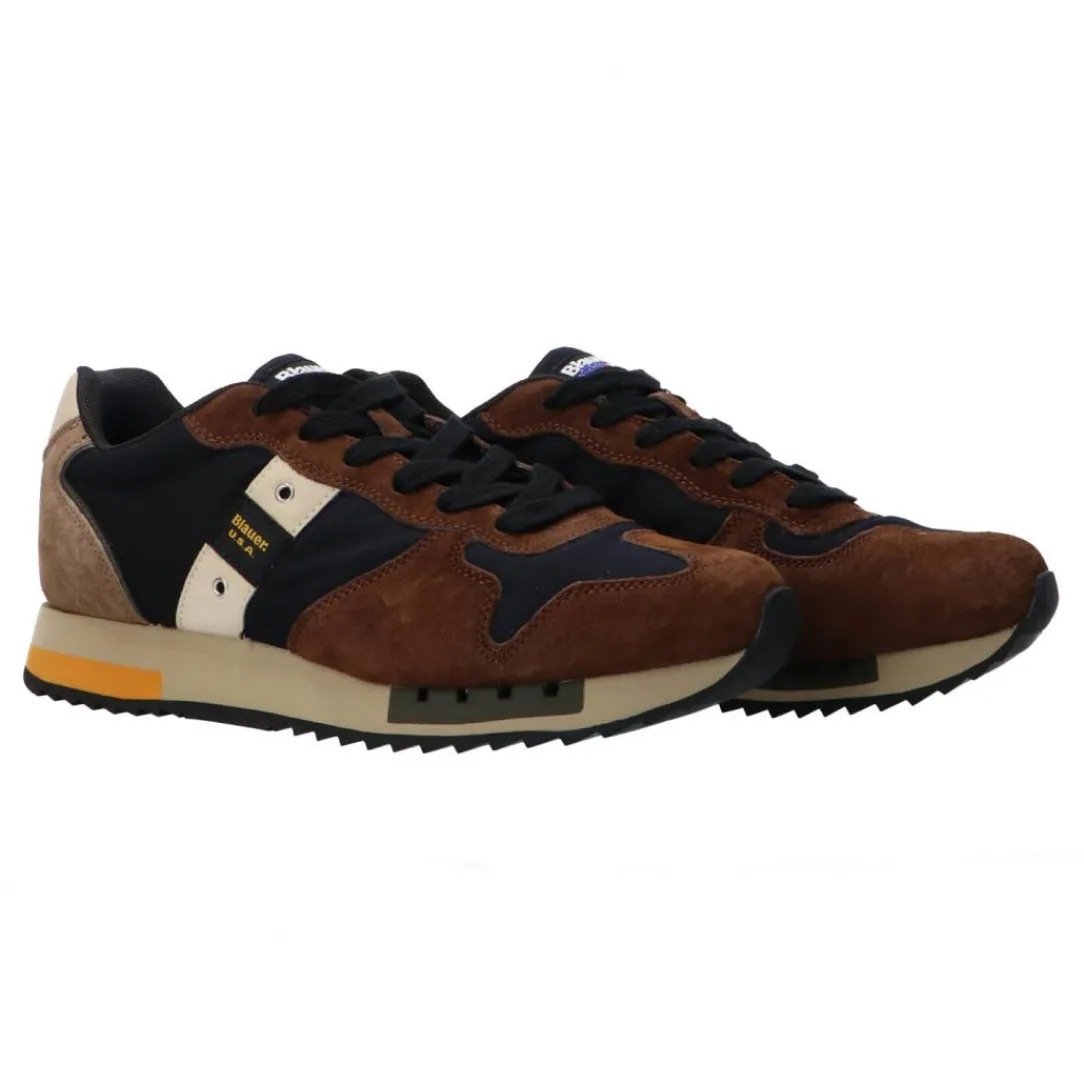 queens_mes_marrone_1.webp Blauer USA Uomo Sneakers-QUEENS01 MES Marrone