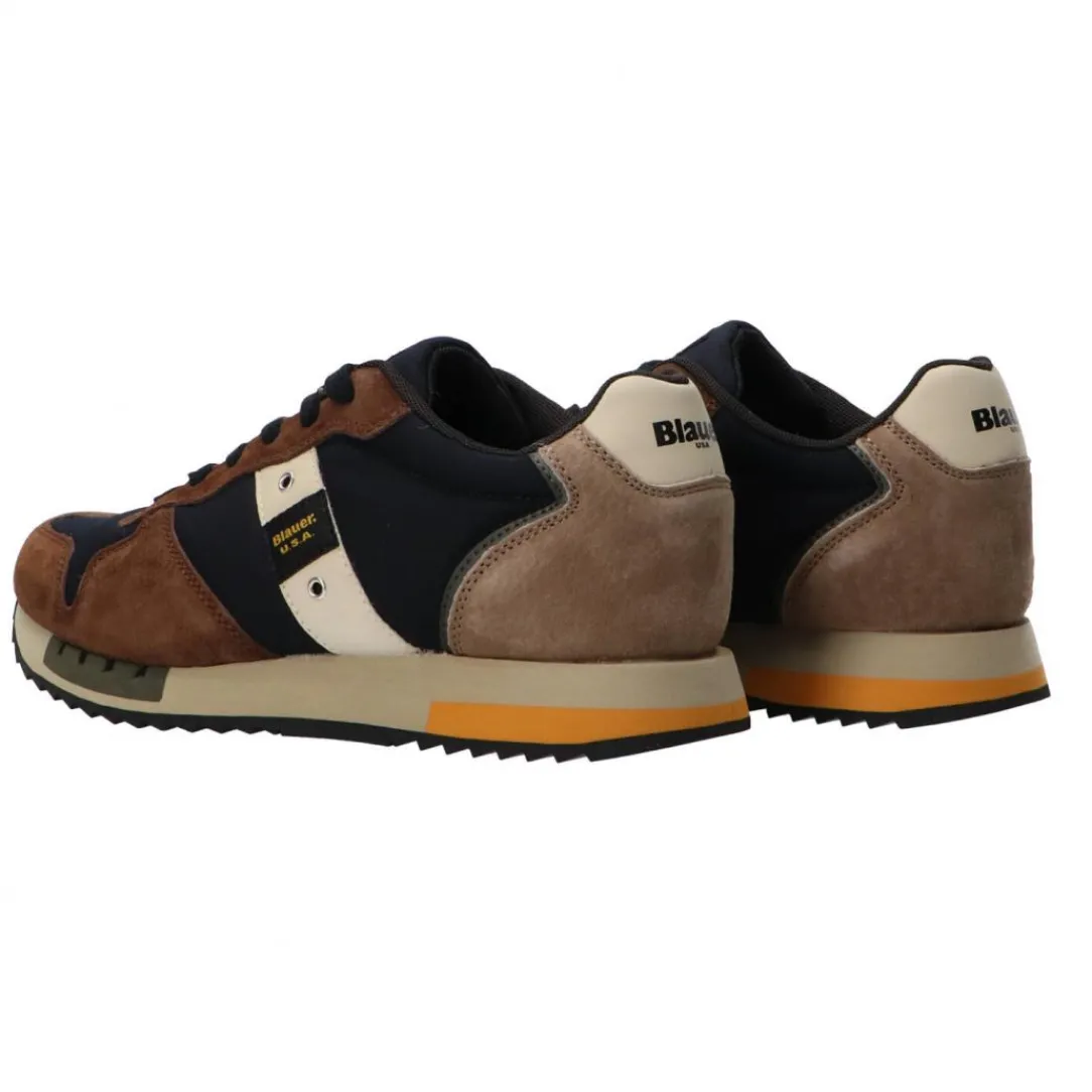 queens_mes_marrone_3.webp Blauer USA Uomo Sneakers-QUEENS01 MES Marrone