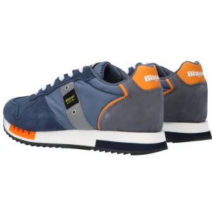 Blauer USA Uomo Sneakers-Queens pe24 Azzuro