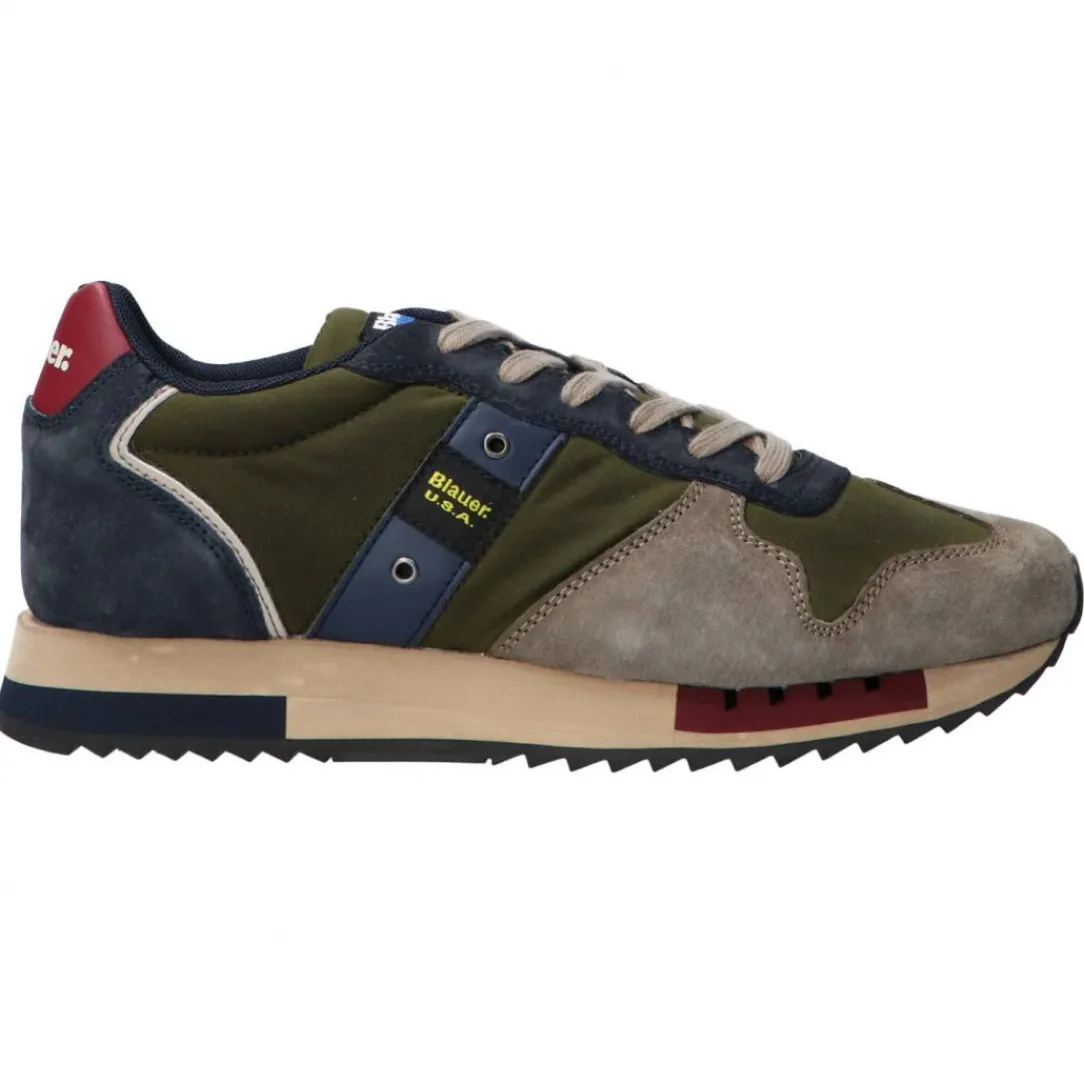 queens_wax_verde_0.webp Blauer USA Uomo Sneakers-Queens01 wax Verde