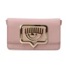 Chiara Ferragni Donna Borse Tracolla-RANGE B GRAINY EYELIKE BUCKLE Rosa