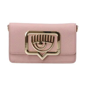 Chiara Ferragni Donna Borse Tracolla-RANGE B GRAINY EYELIKE BUCKLE Rosa