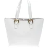 Versace Donna Borse A Spalla-Range F doppia fibbia Bianco