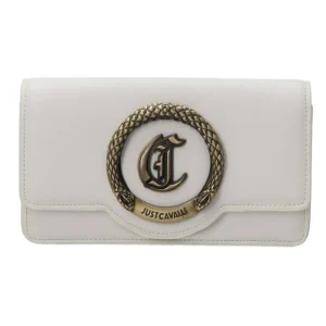 Just Cavalli Donna Borse Tracolla-RANGE Z METAL CIRCLE Bianco