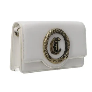 Just Cavalli Donna Borse Tracolla-RANGE Z METAL CIRCLE Bianco
