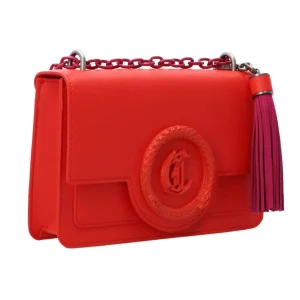 Just Cavalli Donna Borse Tracolla-Range Z new metal circle Rosso corallo