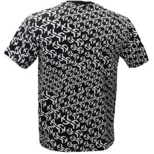 Karl Lagerfeld Uomo T-Shirt-REG MONOGRAM TEE 246D1704 Nero