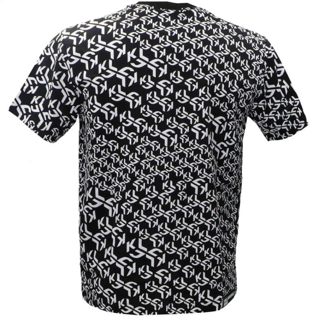reg_monogram_tee_d_nero_2.webp Karl Lagerfeld Uomo T-Shirt-REG MONOGRAM TEE 246D1704 Nero
