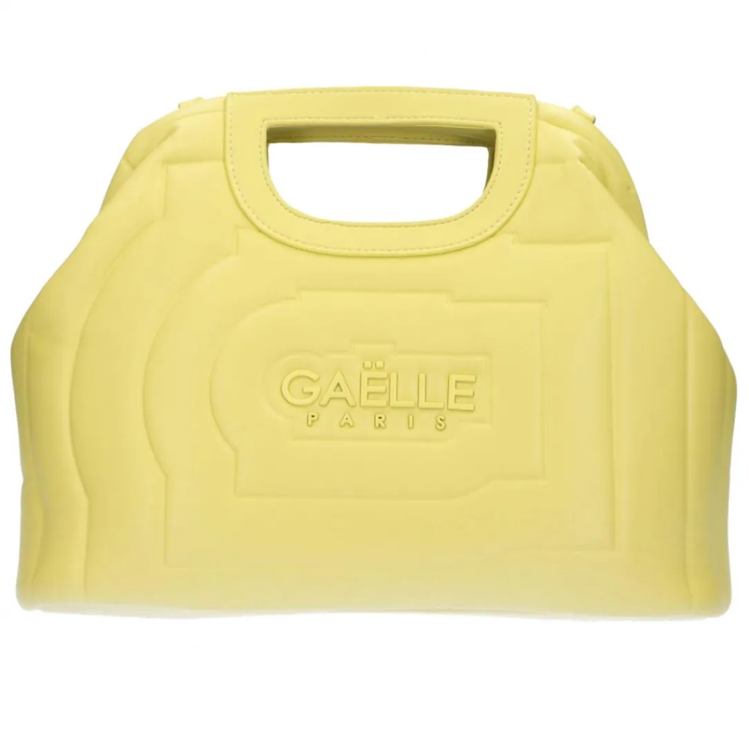 reg_shoulder_strap_con_na_0.webp Gaelle Paris Donna Borse A Mano-REG SHOULDER STRAP con nastro laserato Gialle