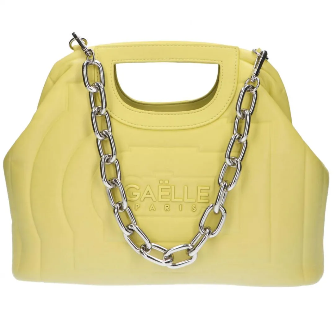 reg_shoulder_strap_con_na_3.webp Gaelle Paris Donna Borse A Mano-REG SHOULDER STRAP con nastro laserato Gialle