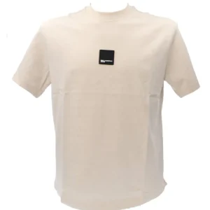 Karl Lagerfeld Uomo T-Shirt-REGULAR CURVED HEM TEE 245D1705 Beige