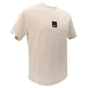 Karl Lagerfeld Uomo T-Shirt-REGULAR CURVED HEM TEE 245D1705 Beige