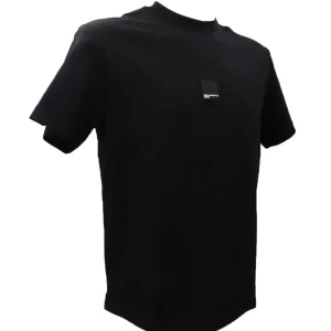 Karl Lagerfeld Uomo T-Shirt-REGULAR CURVED HEM TEE 245D1705 Nero
