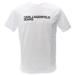 Karl Lagerfeld Uomo T-Shirt-REGULAR KLJ 235D1707 Bianco