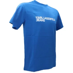 Karl Lagerfeld Uomo T-Shirt-REGULAR KLJ 235D1707 Blu