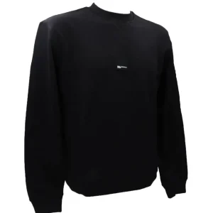 Karl Lagerfeld Uomo Felpe-REGULAR MIX MATERIAL 245D1803 Nero