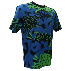 Karl Lagerfeld Uomo T-Shirt-RELAXED GRAFFITI 241D1711 Nero