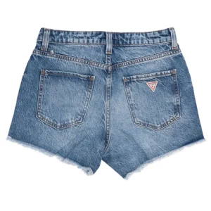 Guess Donna Pantaloncini-RELAXED SHORT Denim