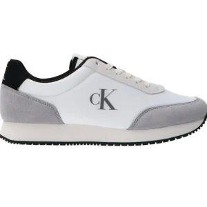 Calvin Klein Uomo Sneakers-RETRO RUNNER ICONIC SNK Bianco