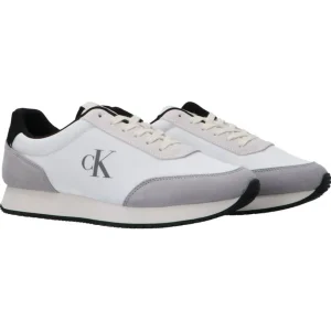 Calvin Klein Uomo Sneakers-RETRO RUNNER ICONIC SNK Bianco