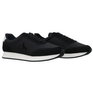 Calvin Klein Uomo Sneakers-RETRO RUNNER ICONIC SNK Nero