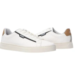 Boss Uomo Sneakers-Rhys tenn pusdht Bianco nero